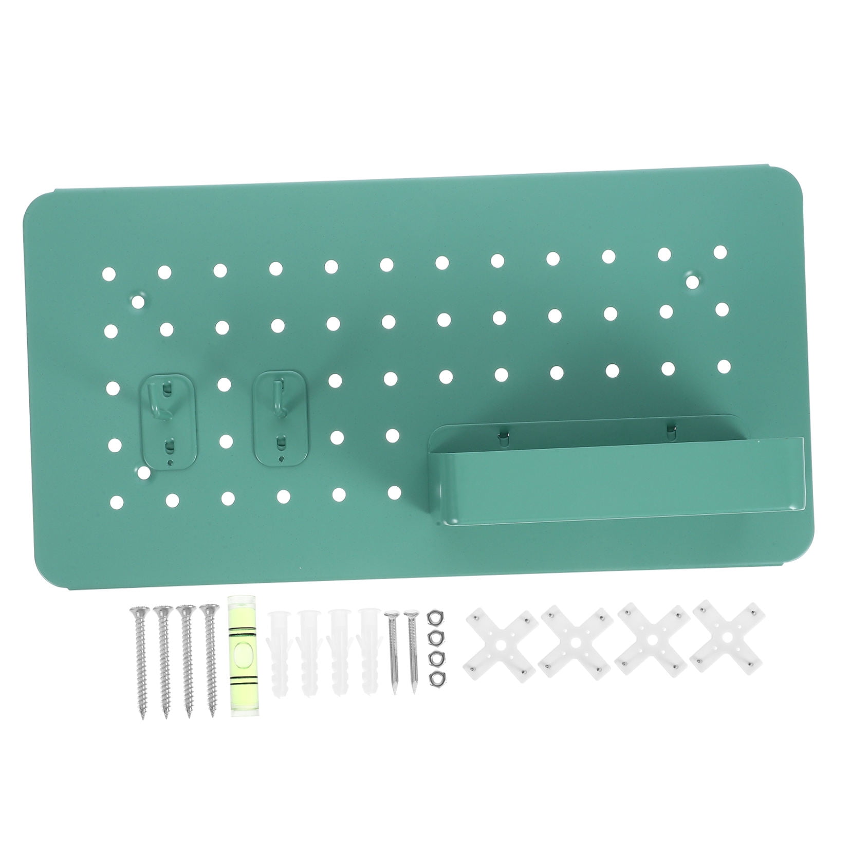 MLINS 1 Set of Pegboard Wall Organizer Pegboard Box Wall Mount Pegboard with Hooks for Home