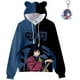 thumbnail image 1 of Sudadera Demon Slayer para Hombre Mujer Tanjiro Sudaderas con Capucha Nezuko Kimetsu no Yaiba, Llavero Gratis, 1 of 5