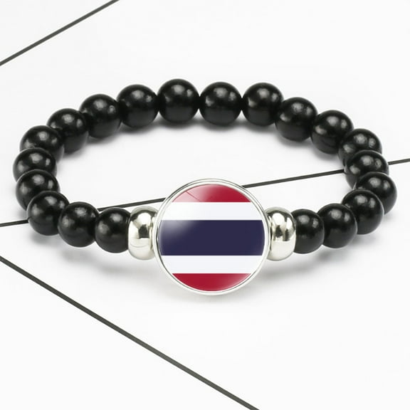 Uijokdef Acrecean Beaded Bracelet, Acrylic, Asian Countries