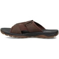 thumbnail image 3 of Rockport Trail Technique Hook and Loop Slide Men's Brown Sandals 11.5W, 3 of 6