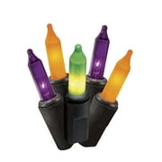 Way to Celebrate Halloween 70-Count Multicolor Mini Lights, with AC Adaptor, 120 Volts