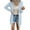 Light Blue, variant on Womens Open Front Lightweight Long Cardigan Solid Color Loose Solid Outerwear With Pockets