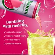 Bloom Nutrition Sparkling Energy Drink, Variety, 12 fl oz Cans, 12 Pack