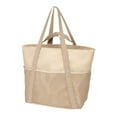 thumbnail image 1 of Bolsa de playa Bag Oxford tela para un solo hombro para trabajo Festival de música de piscina de gimnasio Beige, 1 of 8