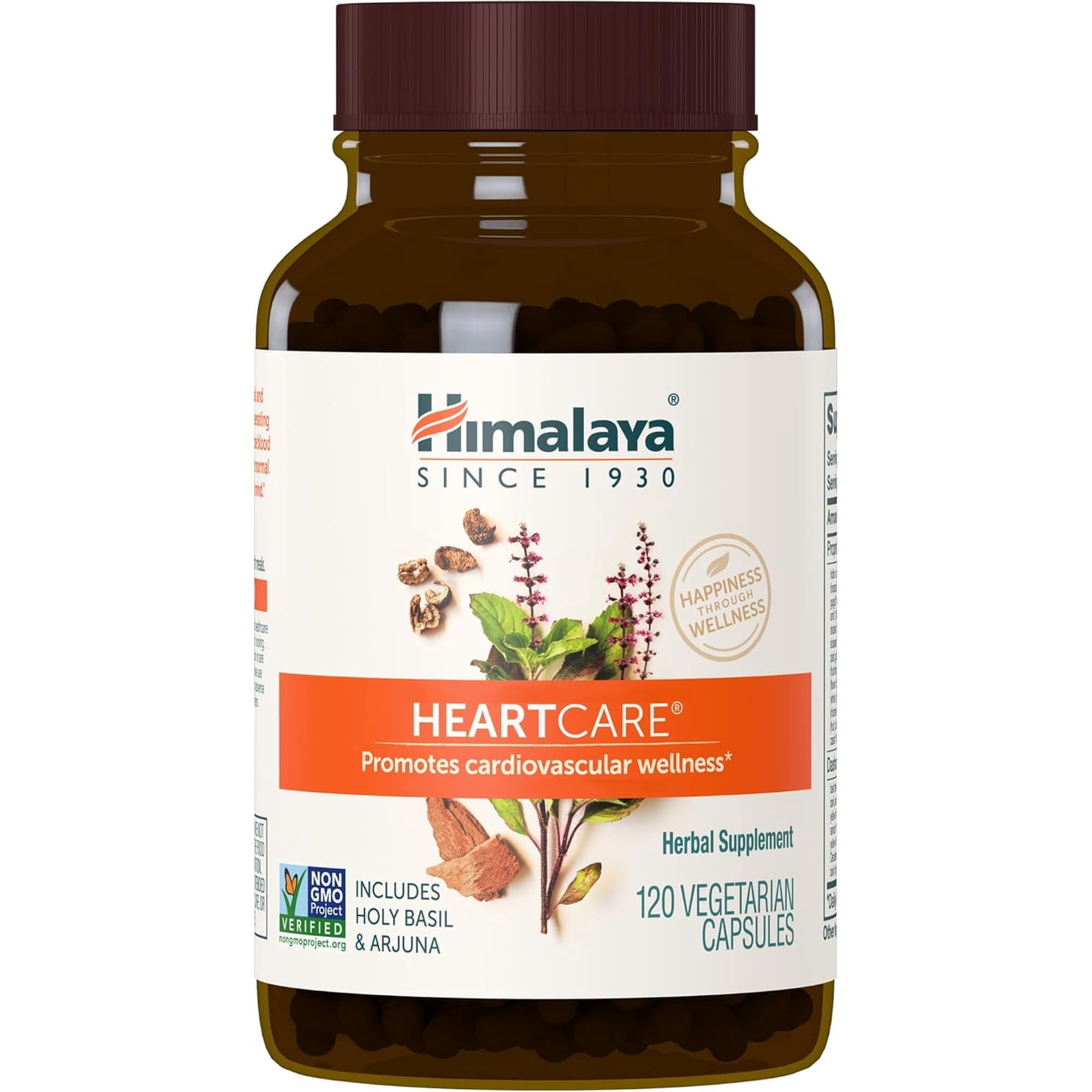Himalaya HeartCare - Herbal Heart Health Supplements with Ashwagandha and Amla - Vegan,720 mg, 120 Capsules