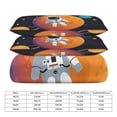 thumbnail image 2 of 3 Pcs Soft Bedding Set, Includes 1 Duvet Cover with Zipper And 2 Pillow,Shams Cartoon Space Astronaut Twin(86"x70"), 2 of 8
