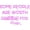 Pink, variant on StickerDecal Song Quote Wall Decal | Movie Lyrics Sticker | [CK101] 20" x 14"
