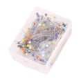 thumbnail image 1 of 250 Piezas Alfileres de Coser Pernos Cabeza Vidrio Bola Pasadores Acolchado Rectos Para La Decoración Joyería Modista, 1 of 5