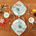 thumbnail image 4 of 6 Pack 20'' x20" Satin Table Napkins Dinner Napkins for wedding Party Decoration events Capybaras in Playful Poses, 4 of 6