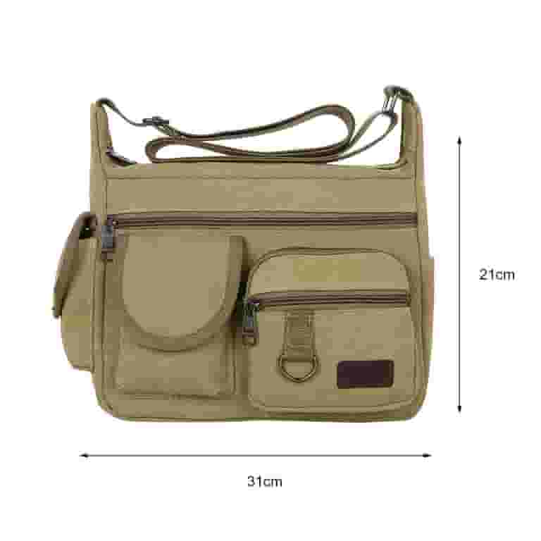 Yucurem Canvas Men Messenger Bag Large Casual Student Travel Yucurem Canvas Men Messenger Bag Large Casual Student Travel