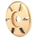 thumbnail image 4 of Disco de tallado de madera dorado de 6T, cuchilla de grabado, fresa para carpintería, para amoladora angular, 4 of 12