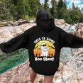 thumbnail image 2 of OJinShaWanO Halloween Sweatshirt Ladies' Loose Top Cute Print Hoodie, 2 of 7