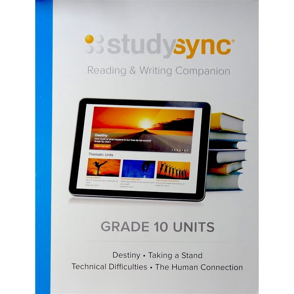 StudySync Grade 10, Reading and Writing Companion Units 1-4