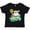AB-Black, variant on Surfing Santa Boys or Girls Toddler T-Shirt