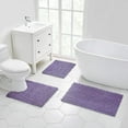thumbnail image 3 of Walensee Soft and Plush Lavender Chenille Bath Mat, 20" x 32", Ultra Absorbent, 3 of 7
