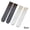 White + Dark Grey, variant on Esaierr 2 Pairs Kids Toddler Girls Knee High Socks Lace Princess Socks Solid Color Thigh High Socks 3-12 T Thigh High Socks