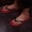 Red, variant on Cxenplz Womens Mens Slim Leather Comfortable Flip Flops Summer Beach Thong Sandals Arch Support Non Slip