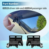 2x for Leer Truck Cap Rotary Latch 100XL/XR/XQ/180XL 700 Tonneau 83515 & 83514