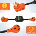thumbnail image 2 of Adaptador para RV Manshan 50A a 30A con Protección contra Sobretensiones y Certificación ETL, 2 of 5
