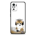 thumbnail image 1 of Divertida funda de teléfono con diseño de gato y gatito para teléfono, cubierta negra para Poco Redmi Note 8, Poco X4, X4, NFC, M4, X3, F3, M3, F1, GT Pro zhangmengya LED, 1 of 2