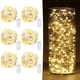 thumbnail image 1 of Fairy Lights HOBAYS, 6 unidades, funciona con pilas, 2 m y 20 LED, color blanco cálido, 1 of 8