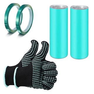 Hysagtek 2 x Sublimation Silicone Wraps for Tumblers 20oz Seamless  Sublimation, Silicone Tumbler Wraps, Silicone Sleeves for Sublimation, with  Gloves