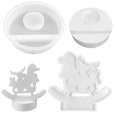 thumbnail image 6 of Snowman Candle Holder Molds Elk Silicone Molds Epoxy Resin Molds Christmas Molds Plasters Molds for Candle Holder Making, 6 of 7