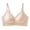 Khaki, variant on Bras for Women,Solid Color Wireless Adjustable Shoulder Straps Push Up Breathable Seamless Lifting Back Hook Fixed Cup Daily Bra for Women