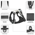thumbnail image 6 of XMXY No Pull Dog Harness, Cartoon Clever Deer Adjustable Reflective Pet Harness with Oxford Vest, Medium Size, 6 of 7