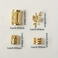 thumbnail image 5 of Yoyauz 40PCS Accessories For Braiding, Women'S Braids, Metal Gold Rings Cuff Clips For Braids Accessories Braids For Decoration Of Braided Jewelry, 5 of 5