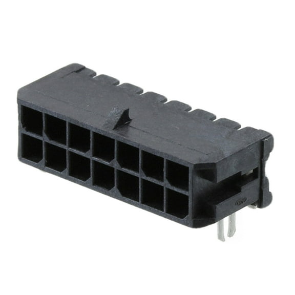 0430451407 CONNECTOR HEADER SMD R/A 14POS 3MM :ROHS