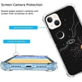 thumbnail image 3 of Celestial Sun Moon and Stars Case Compatible with iPhone 13,Aesthetic Art Design TPU Bumper Bumper Cover Case, 3 of 6