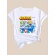 thumbnail image 3 of Camiseta para mujer Suave de verano2024 Cruise Boat Sea Graphic Short Sleeves Sports Tee, Round Neck Workout Causal T-shirt Top, Women's ActivewearFather's Day, Mother's Day, New Year, Spring Festiv, 3 of 7