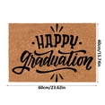 thumbnail image 3 of Dsscvnef Graduation Season 40x60cm Velvet Floor Mats Funny Graduation Season Door Mat for Graduation Party Decoration Indoor and Outdoor Area Rug Living Room Large Dining Room Rugs for under Table 5x7, 3 of 6