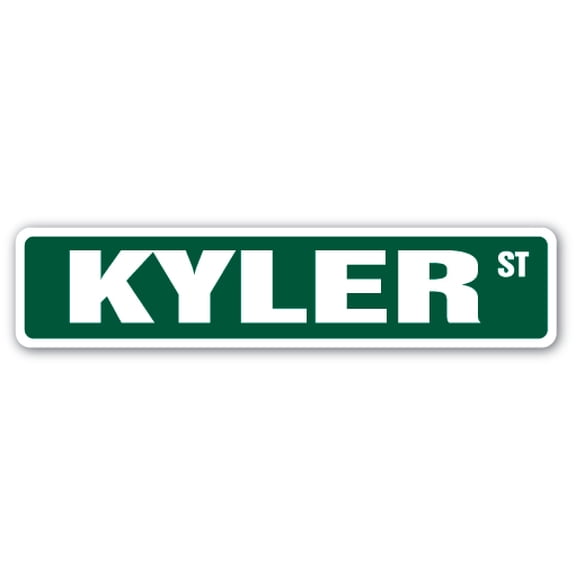 Kyler Street [3 Pack] of Vinyl Decal Stickers |for Laptop Car