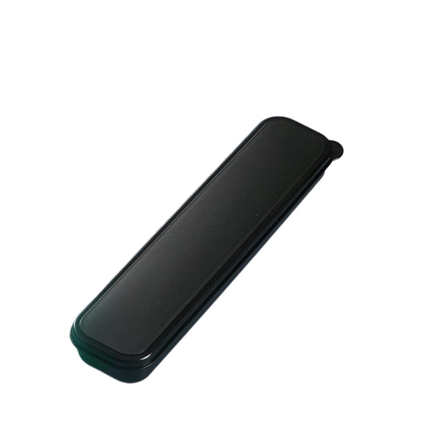 Matsuzay Caja de almacenamiento de cubiertos, contenedores de transporte, contenedores organizadores universales con tapa, estuche de transporte Organizadores de utensilios de cocina Negro