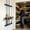B, variant on Lumxatz Wall Mount Vertical Fishing Rod Storage Rack Shockproof ABS Fishing Pole Holder with Soft EVA Clips Garage Boat Cabin Fishing Gear Organizer Holds 6 Rods,A