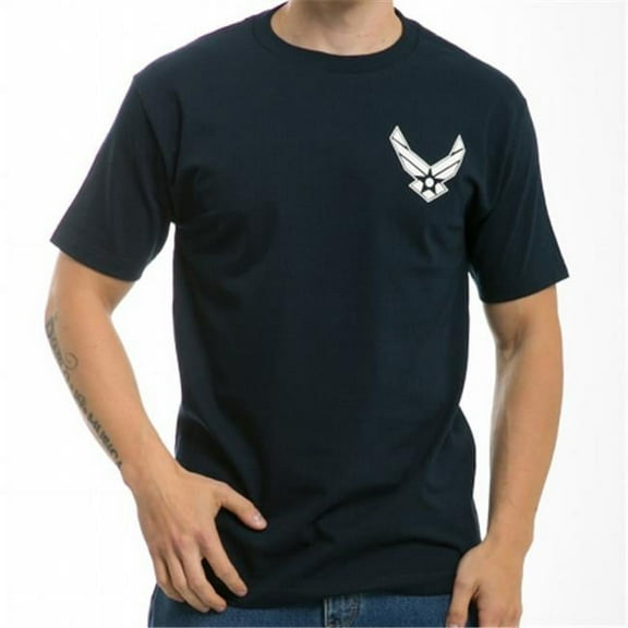 Rapid Dominance  Air Force Basic Military T Shirt, Navy - Small