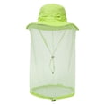 thumbnail image 2 of Summer Outdoor Mosquito Repellent Hat Sun Hat Mesh Protective Fishing Hat, 2 of 2