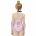 thumbnail image 2 of Kuromi And My Melody Girls One Piece Swimsuits Hawaiian Summer Swimwear Beach Bathing Suit Outfits, 2 of 7