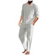 thumbnail image 4 of Playeras Básicas Algodon Para Hombre, Conjunto De Dos Piezas De Camiseta Y Pantalones Cortos De Manga Corta Con Estampado Completo Y Pantalón Corto., 4 of 4