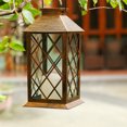 thumbnail image 2 of Kuymtek Linterna retro Lámpara de vela Luz solar Jardín Decoración colgante (Cobre) Kuymtek Iluminación del hogar multifuncional, 2 of 9