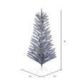 thumbnail image 3 of Vickerman 8' x 51" Vintage Aluminum Artificial Christmas Tree, Unlit, 3 of 4