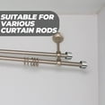 thumbnail image 3 of MasteelfCA Embouts de Tringle à Rideaux 4 Pcs Embouts de Tringle à Rideaux Extrémités de Tringle à Rideaux Bouchons de Tringle à Rideaux, 3 of 9