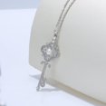 thumbnail image 1 of Collar con Colgante de Perlas TUNC Regalo de Joyería Delicada para Mujer Plata Sencillez, 1 of 4