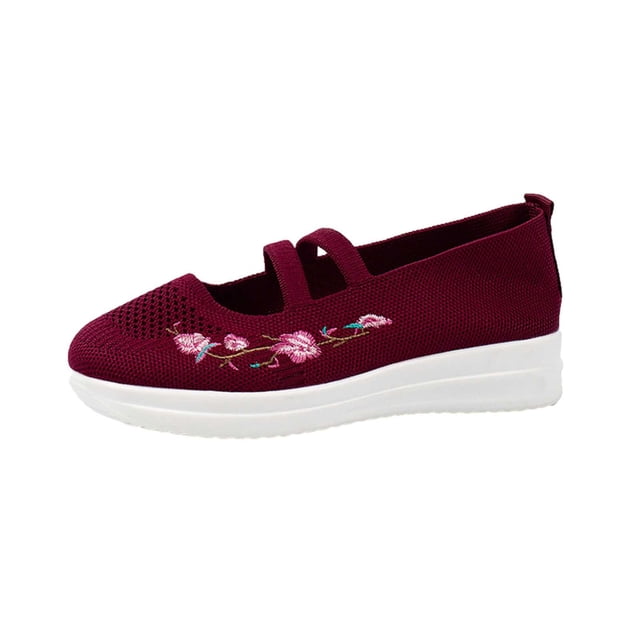Amzcrzy Zapatos de mujer,Zapatos de mujer,Zapatillas de mujer, Zapatos de cuña de malla informales, cómodos y transpirables para mujer. Sandalias Mujer Zapatillas De Casa