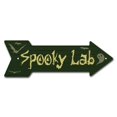 thumbnail image 1 of SignMission P-ARROW10-999597 10 x 30 Po Signe Flèche de Laboratoire Effrayant Large, 1 of 1