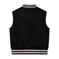 thumbnail image 5 of YOUYEDIAN Kids Sweatsuit Sleeveless Button Down Vest and Casual Solid Color Shorts Set, 5 of 5