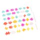 thumbnail image 3 of 44 pajitas con letras del alfabeto inglés de diferentes formas, reutilizables, de colores, para armar y hacer tú mismo, para fiestas, regalos, juguetes, 3 of 10