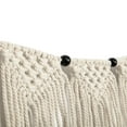 thumbnail image 6 of 42.5"x 9" Macrame Wall Hanging Curtain Fringe Garland Banner Bohemian Wall Decor Crafts-Home Decor Artisanal Woven Cotton Boho Decor Tapestry Cotton - Tapestry Wall Hanging, 6 of 7